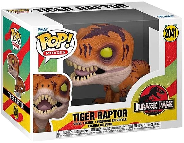 Figúrka Funko POP! Filmy: Jurassic Park – Tiger Raptor ...