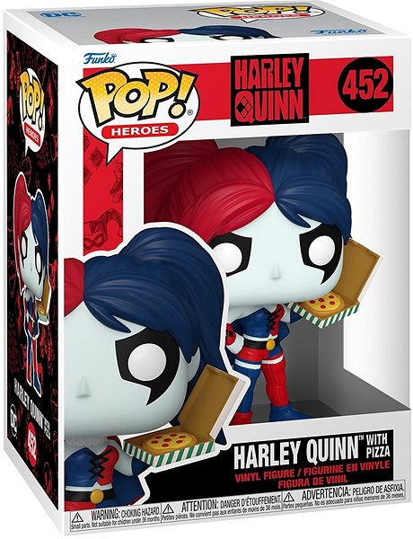 Figura Funko POP! DC Comics - Harley Quinn with Pizza ...