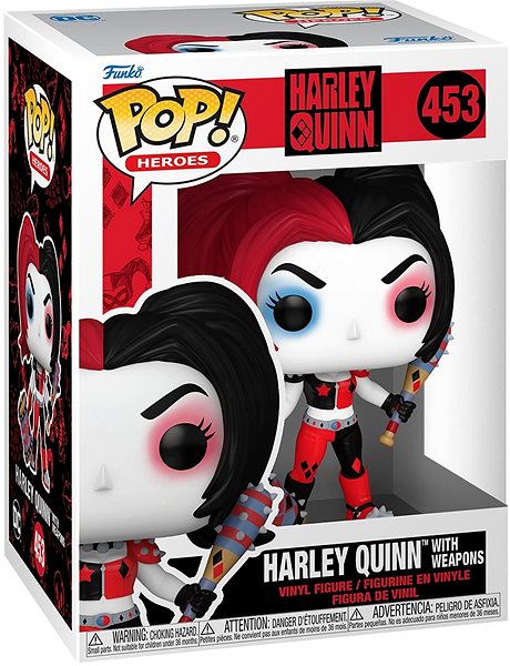 Figúrka Funko POP! DC Comics – Harley Quinn with Weapons ...