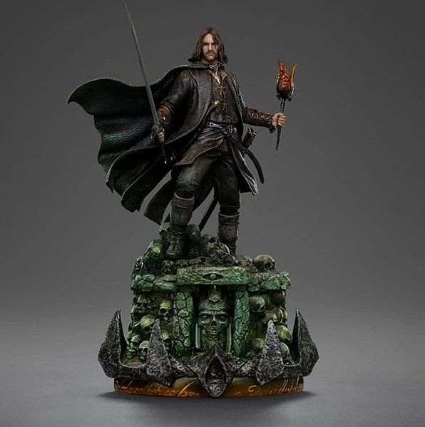 Figur The Lord of the Rings - Aragorn Unleashed - Art Scale 1/10 ...