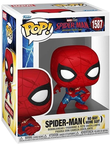 Figur Funko POP! Movies: Spider-Man: Brand New Day - Spider-Man (No Way Home Suit) ...