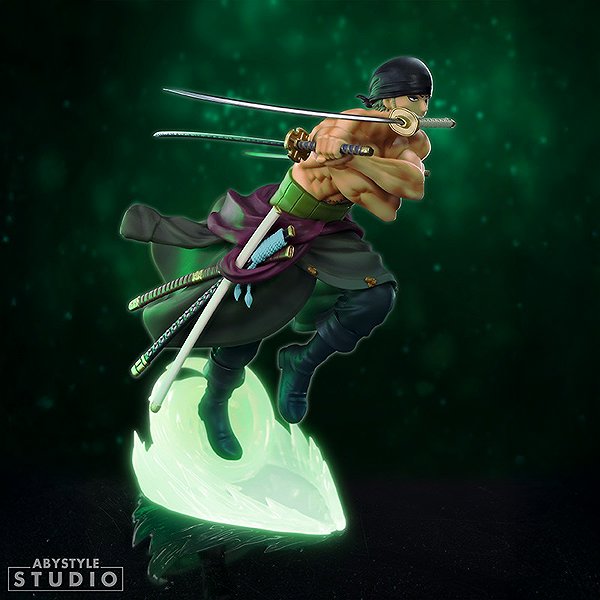 Figura ABYSSE One Piece – Zoro (Glow) – figura ...