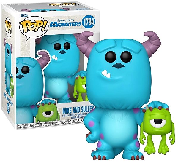 Figura Funko POP! Disney: Monsters Inc. - Mike w/Sully ...