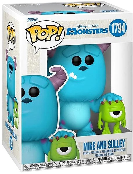 Figura Funko POP! Disney: Monsters Inc. - Mike w/Sully ...