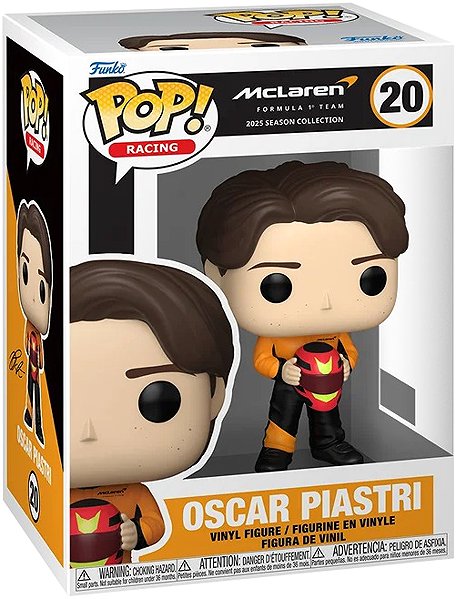 Figura Funko POP! Formula 1 - McLaren - Oscar Piastri ...