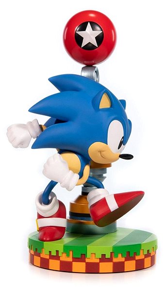 Figure Sonic the Hedgehog - Sonic - Figurine Lateral view