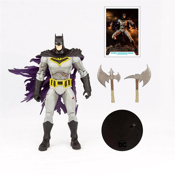 Figure DC Multiverse - Batman - Action Figure Package content
