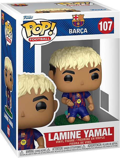 Figura Funko POP! Football: Barcelona - Lamine Yamal ...