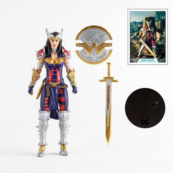 Figure DC Multiverse - Wonder Woman - Action Figure Package content