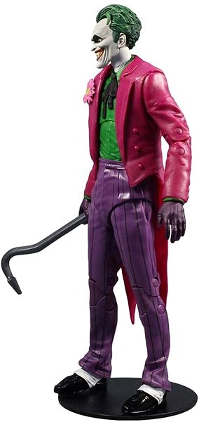 Figura DC Multiverse - Joker The Clown - akciófigura Oldalnézet