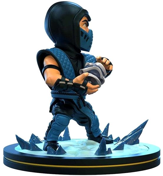 Figure QMx: Mortal Kombat - Sub - Zero - Figurine Lateral view