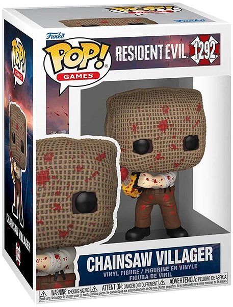 Figur Funko POP! Resident Evil - Chainsaw Villager ...