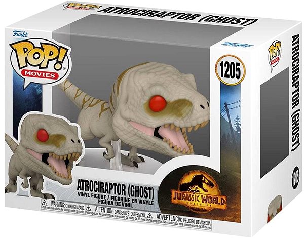 Figur Funko POP! Jurassic World - Ghost Verpackung/Box