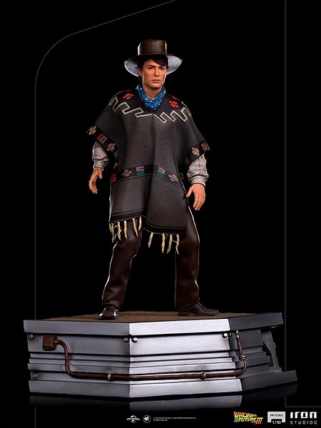 Figúrka Back to the Future Part III – Marty McFly – Art Scale 1/10 Screen