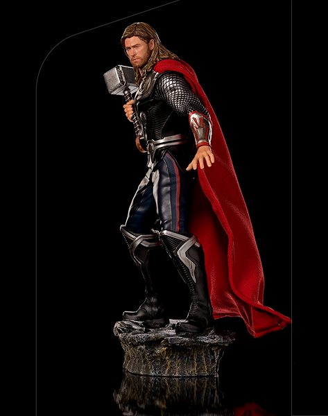 Figur Marvel - Thor Schlacht von NY - BDS Art Maßstab 1/10 Seitlicher Anblick