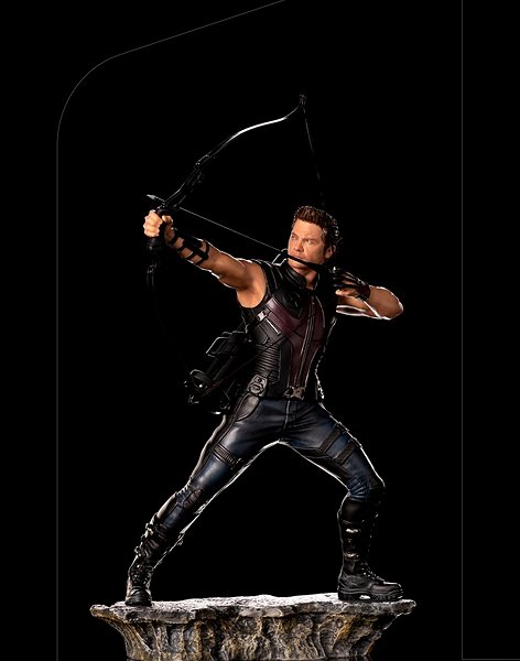 Figúrka Marvel – Hawkeye Battle of NY – BDS Art Scale 1/10 Screen