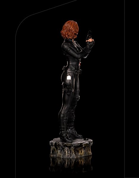 Figur Marvel - Black Widow Battle of NY - BDS Art Scale 1/10 Seitlicher Anblick