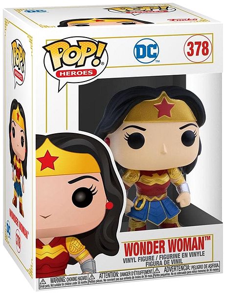 Figúrka Funko POP! DC Imperial Palace – Wonder Woman Obal/škatuľka