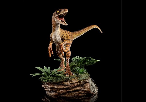 Figura Jurassic World Fallen Kingdom - Velociraptor Deluxe - Art Scale 1/10 Képernyő