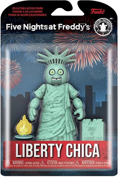 Figur Funko POP! Five Nights at Freddys - Liberty Chica - Actionfigur Screen