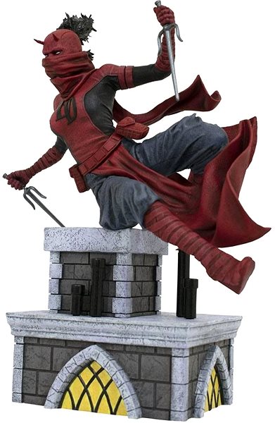 Figur Marvel - Elektra als Daredevil - Figur Seitlicher Anblick