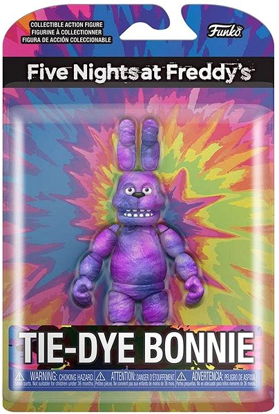 Figura Five Nights at Freddys - TieDye Bonnie - akciófigura Csomagolás/doboz