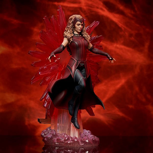 Figur Wandavision - Scarlet Witch - Figur Seitlicher Anblick