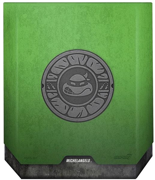 Figur Ninja Turtles - Michaelangelo - Actionfigur Verpackung/Box