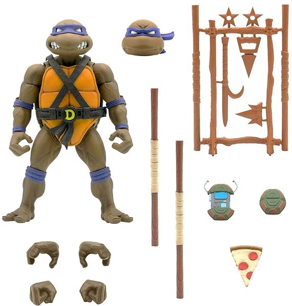 Figurka Želvý Ninja - Donatello - akční figurka Obsah balení