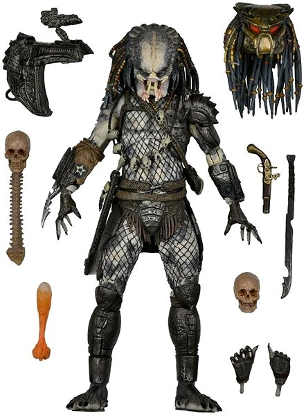 Figur Predator - Elder Predator - Actionfigur Zubehör