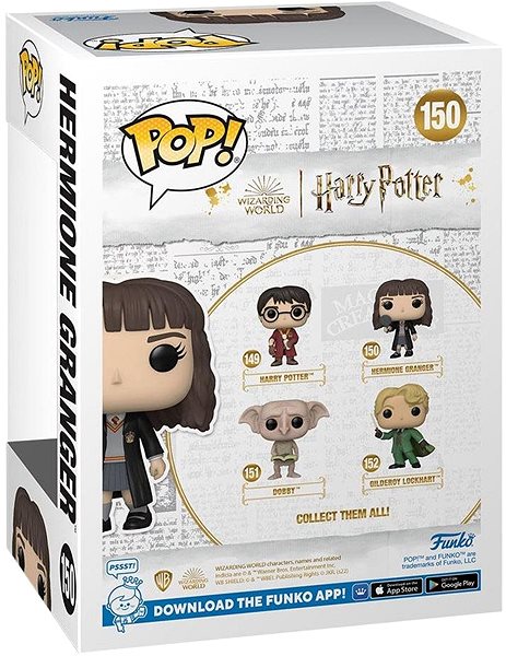 Figura Funko POP! Harry Potter Anniversary - Hermione Hátoldal