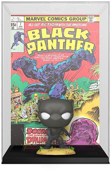 Figúrka Funko POP! Marvel Comic Cover – Black Panther ...