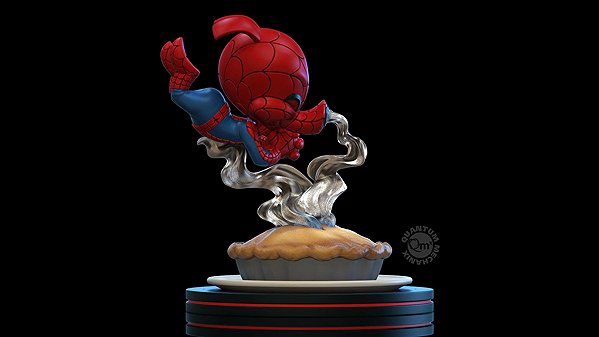 Figura Quantum Mechanix Marvel Q-Fiq Diorama - Spider-Ham - szobor ...