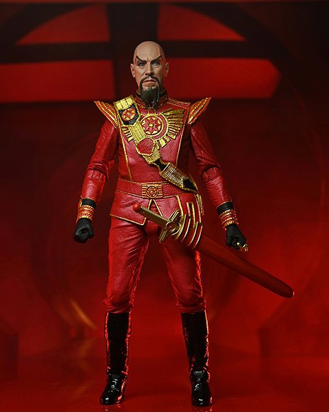 Figura NECA Flash Gordon (1980) Ultimate Ming (Piros katonai egyenruha) - akciófigura ...