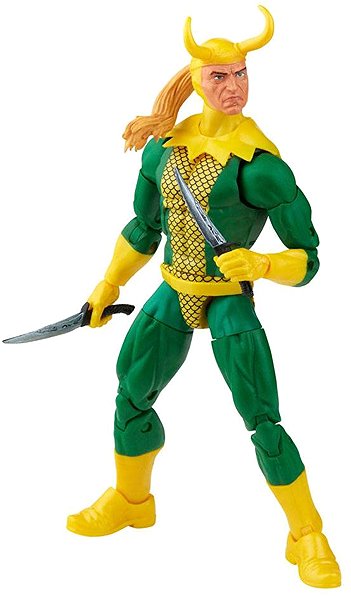 Figura Marvel Legends Retro Collection - Loki - akciófigura ...