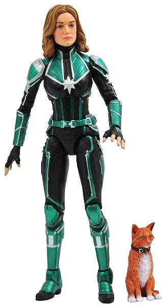 Figura Diamond Select Toys Marvel Select - Captain Marvel Starforce Uniform - akciófigura ...
