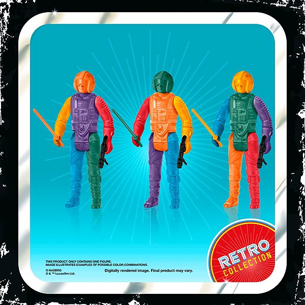 Figura Star Wars Retro Collection - Luke Skywalker (Snowspeeder) Prototype Edition - akciófigura ...