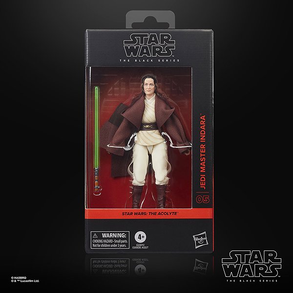 Figura Star Wars The Acolyte Black Series - Jedi Master Indara - akciófigura ...