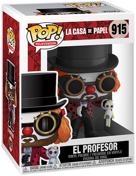 La Casa De Papel - Funko Figure - Professor O Clown .