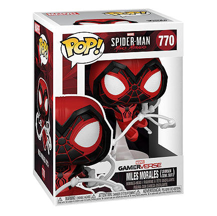 Figúrka Spider-man - funko figúrka - Miles Morales - Crismoon Cowl Suit ...