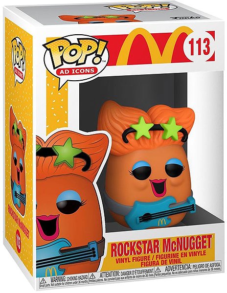 Figura Funko POP! McDonald's - Rockstar Nugget - figura ...