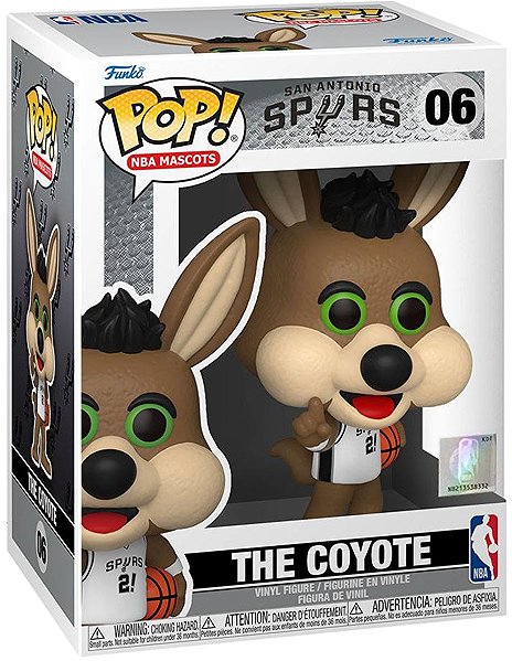 Figura Funko POP! NBA Mascots -San Antonio The Coyote - figura ...