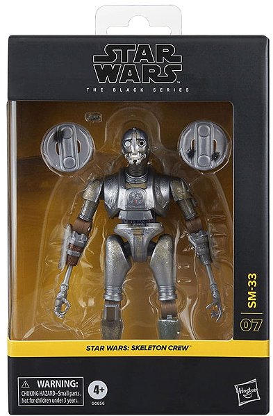 Figura Hasbro Star Wars: Skeleton Crew Black Series - SM-33, 15cm ...