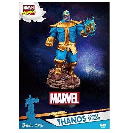 Figura Beast Kingdom Toys Marvel D-Stage - Thanos Képregényes Verzió - szobor ...