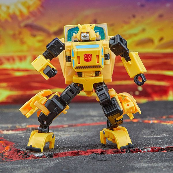 Figura Hasbro Transformers Generations Legacy United Deluxe Class - Origin Bumblebee, 14cm ...