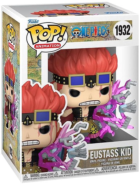 Figura Funko One Piece POP! Animation - Eustass Kid (Awakening), 9cm ...