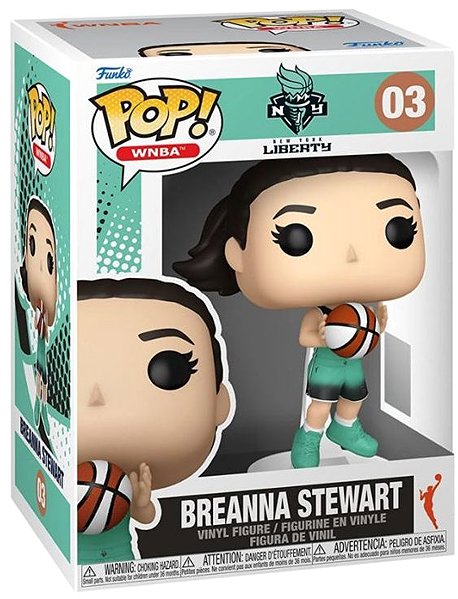 Funko POP! WNBA: Breanna Stewart - collectible figurine .