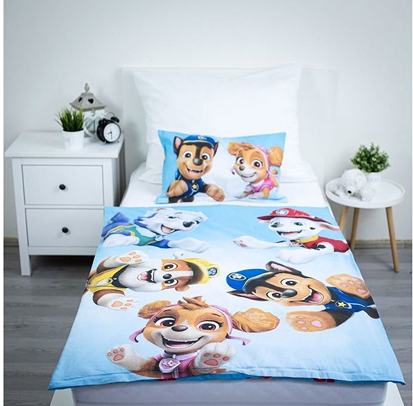 Ágynemű Jerry Fabrics Ágyneműhuzat kiságyba Paw Patrol PP650 baby 100 × 135, 40 × 60 cm ...
