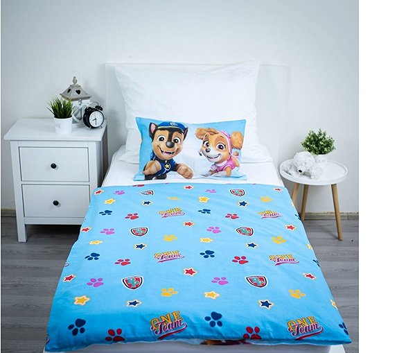 Ágynemű Jerry Fabrics Ágyneműhuzat kiságyba Paw Patrol PP650 baby 100 × 135, 40 × 60 cm ...
