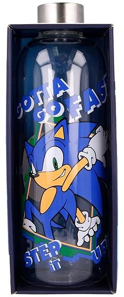 Fľaša na vodu Sonic – sklenená fľaša na nápoje 1,02 l ...